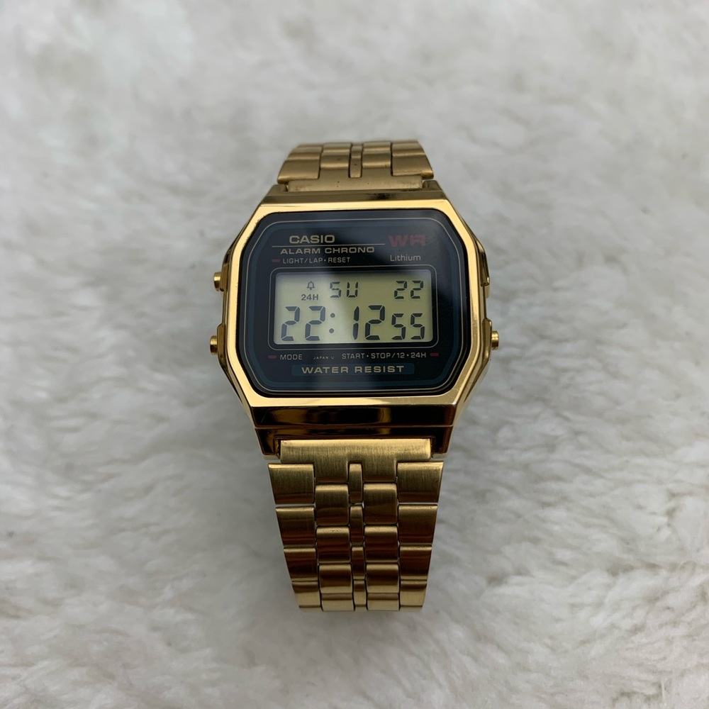 Casio Men's Vintage Gold Tone Watch